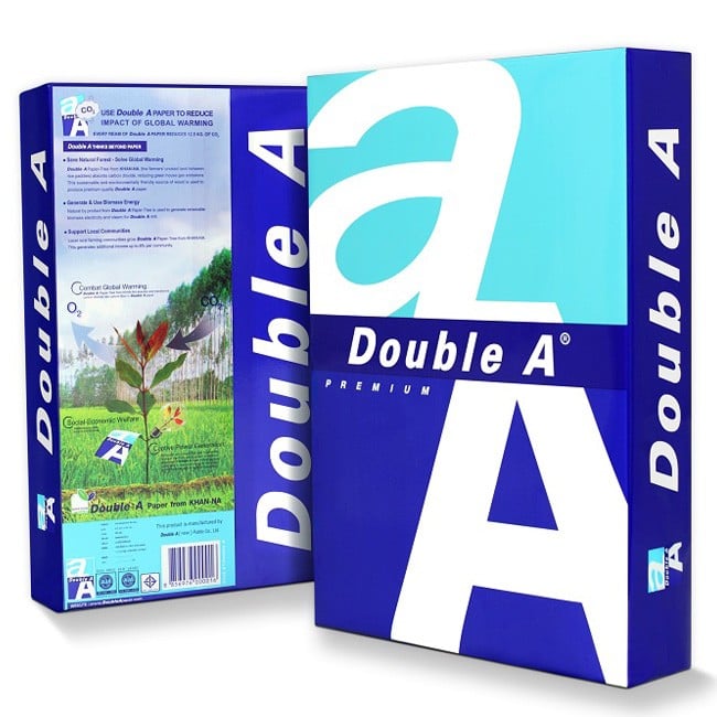 Giấy A3 A4 văn phòng các loại (70 & 80gsm) DOUBLE A; PAPER ONE, EXCEL, IK PLUS, IDEA, ....